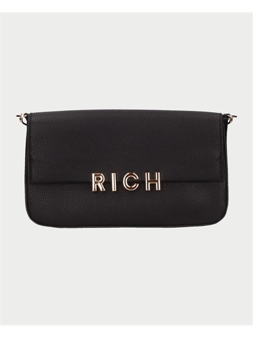 Sac port? ?paule John Richmond avec logo JOHN RICHMOND | RWA24083BOBLACK/GOLD